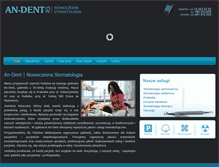 Tablet Screenshot of an-dent.com
